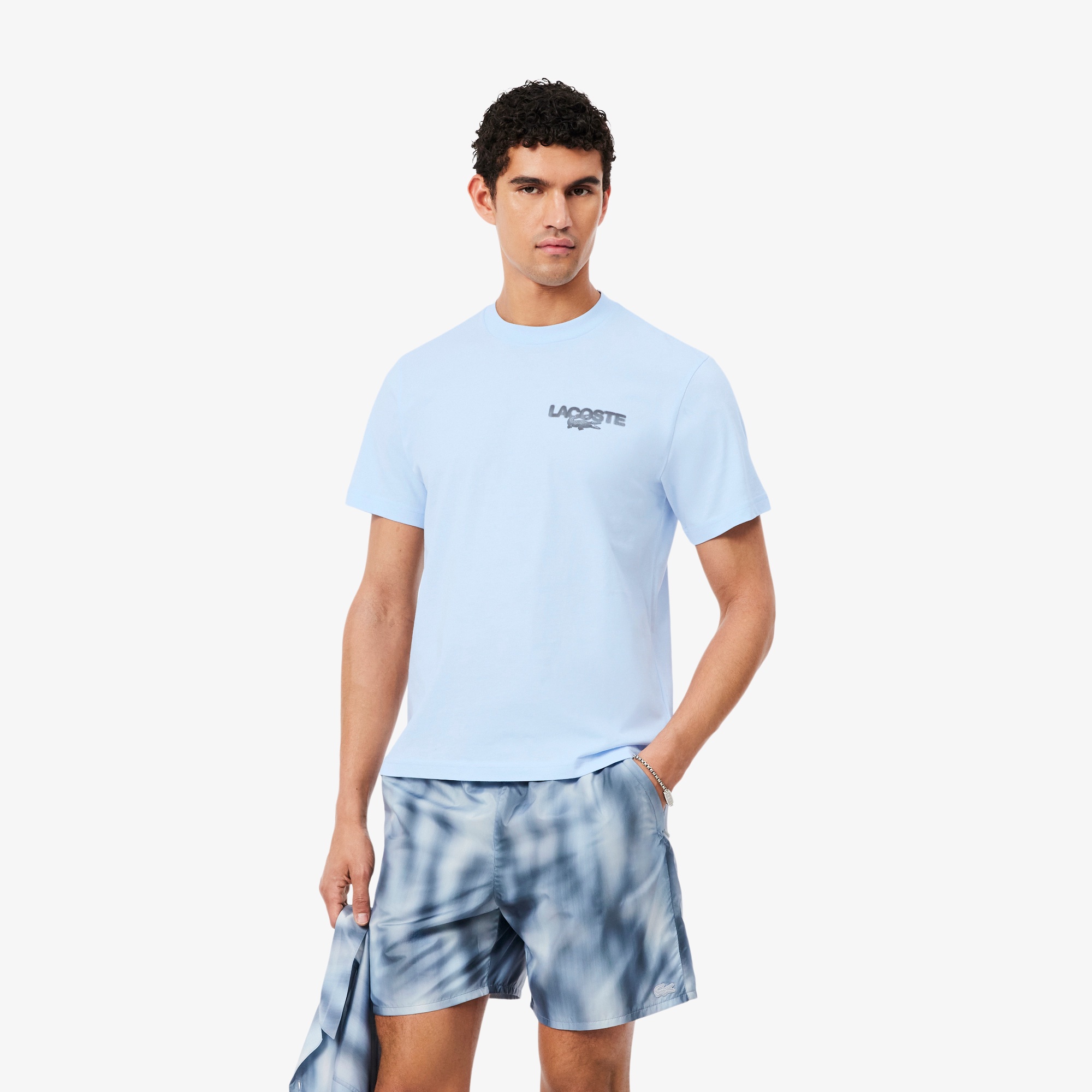 テニスボールグラフィックプリントTシャツ