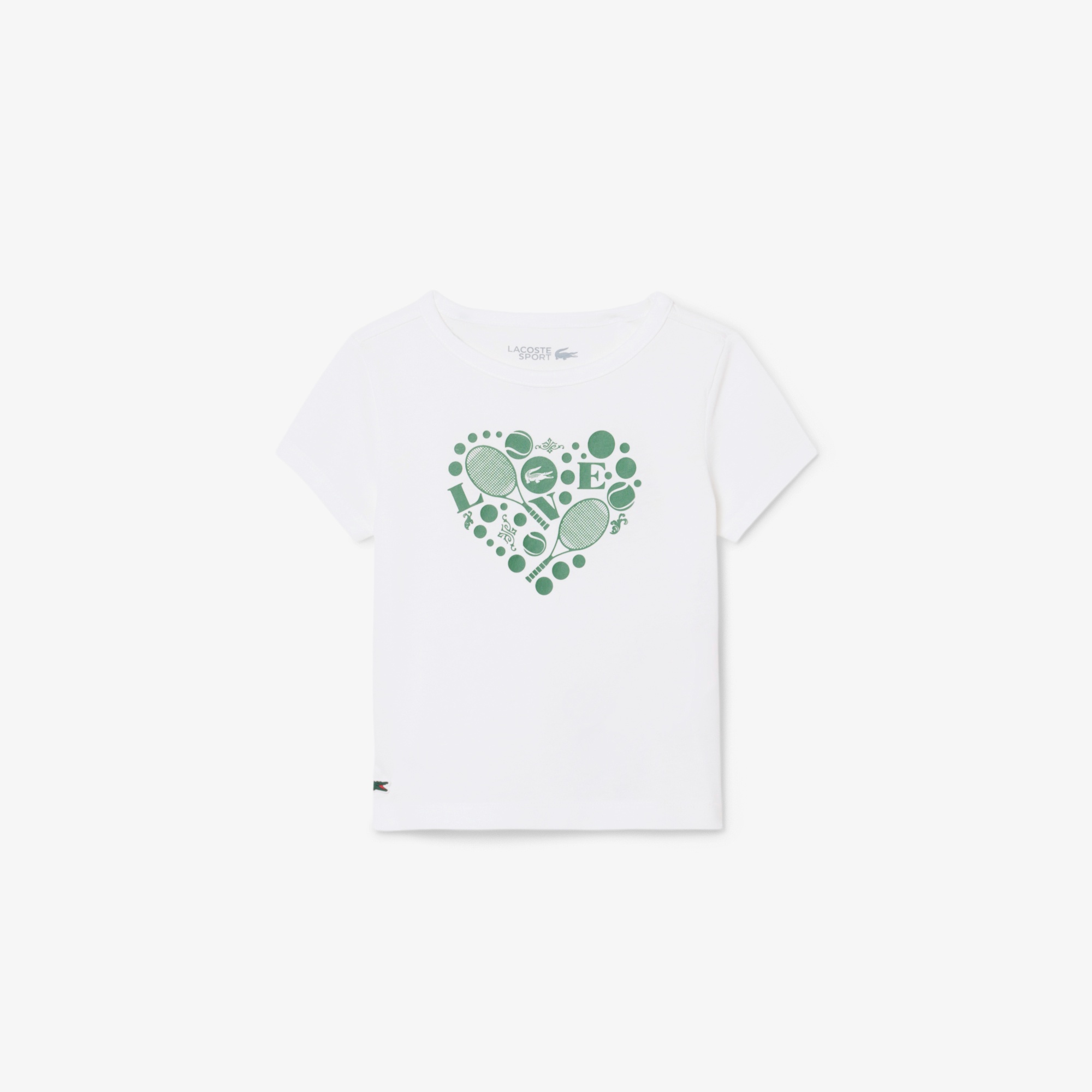 JUNIOR LOVEテニスグラフィックTシャツ