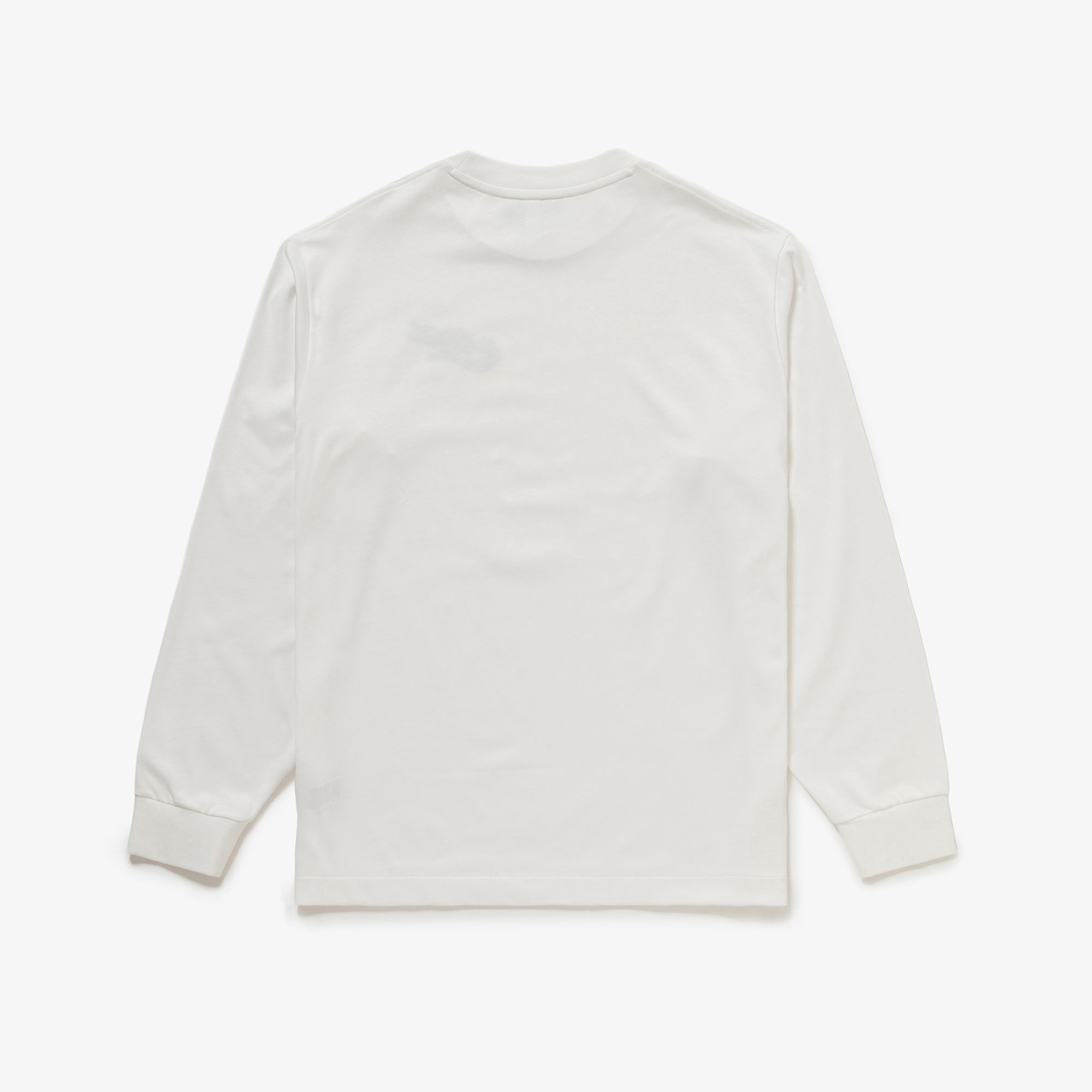 ネーム&ワニロゴグラフィック長袖Tシャツ