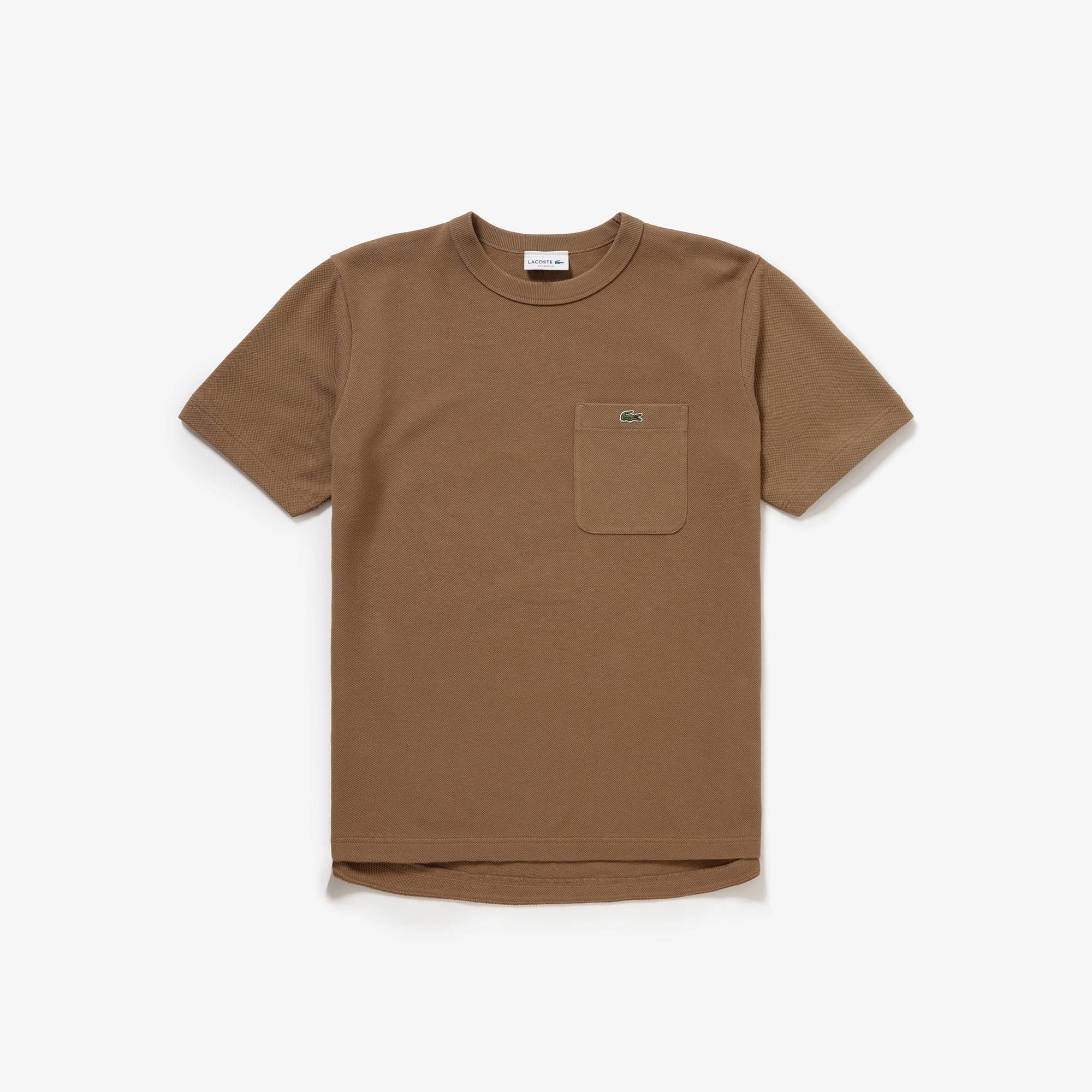 鹿の子地ポケット半袖Tシャツ