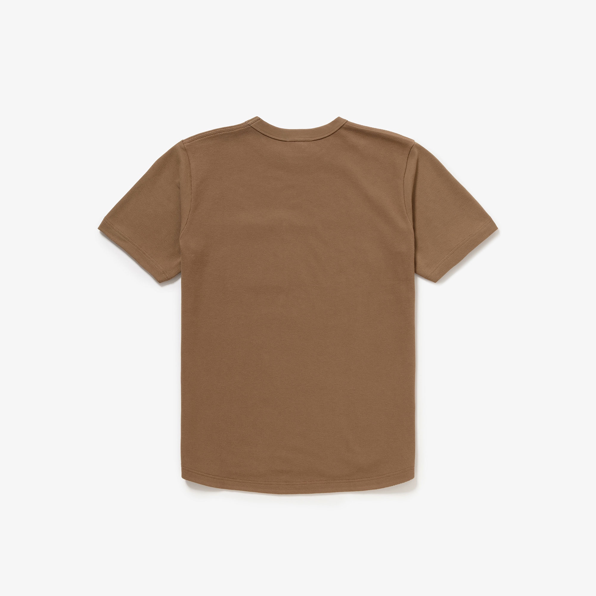 鹿の子地ポケット半袖Tシャツ