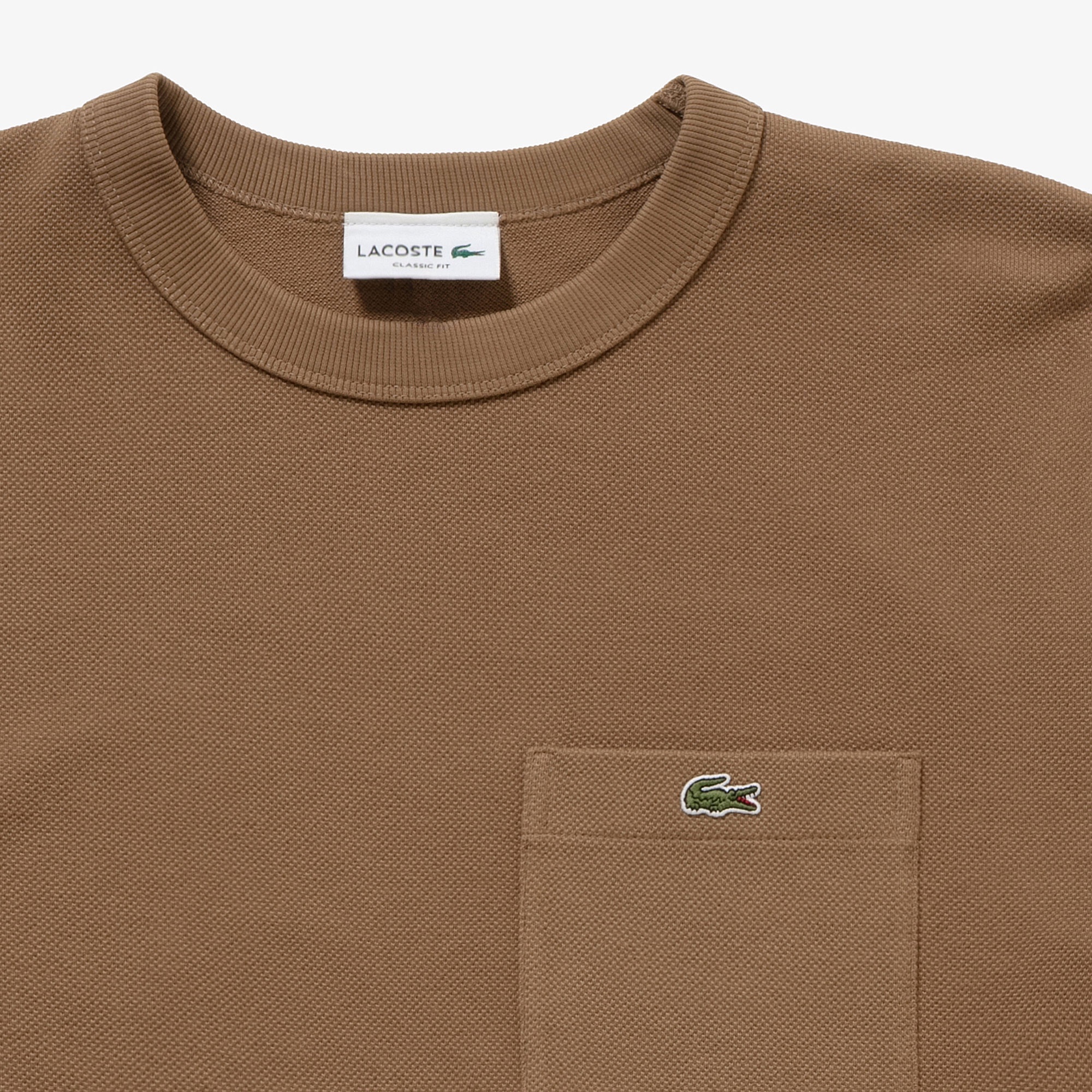 鹿の子地ポケット半袖Tシャツ