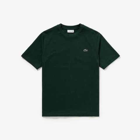 アウトラインクロッククルーネックTシャツ