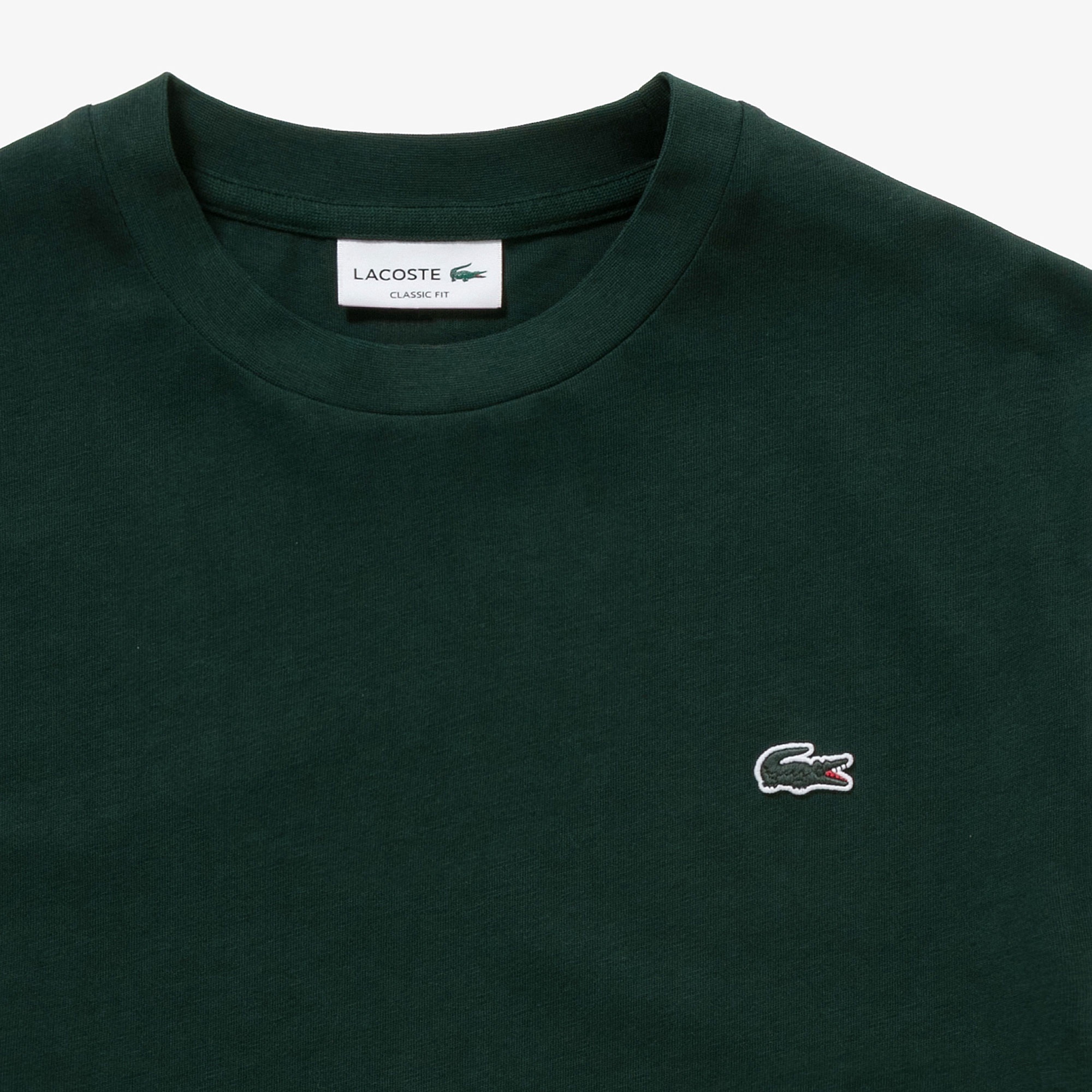 アウトラインクロッククルーネックTシャツ