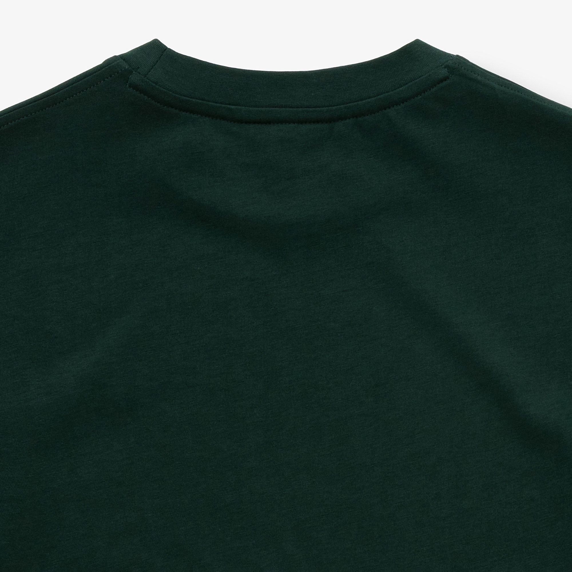 アウトラインクロッククルーネックTシャツ