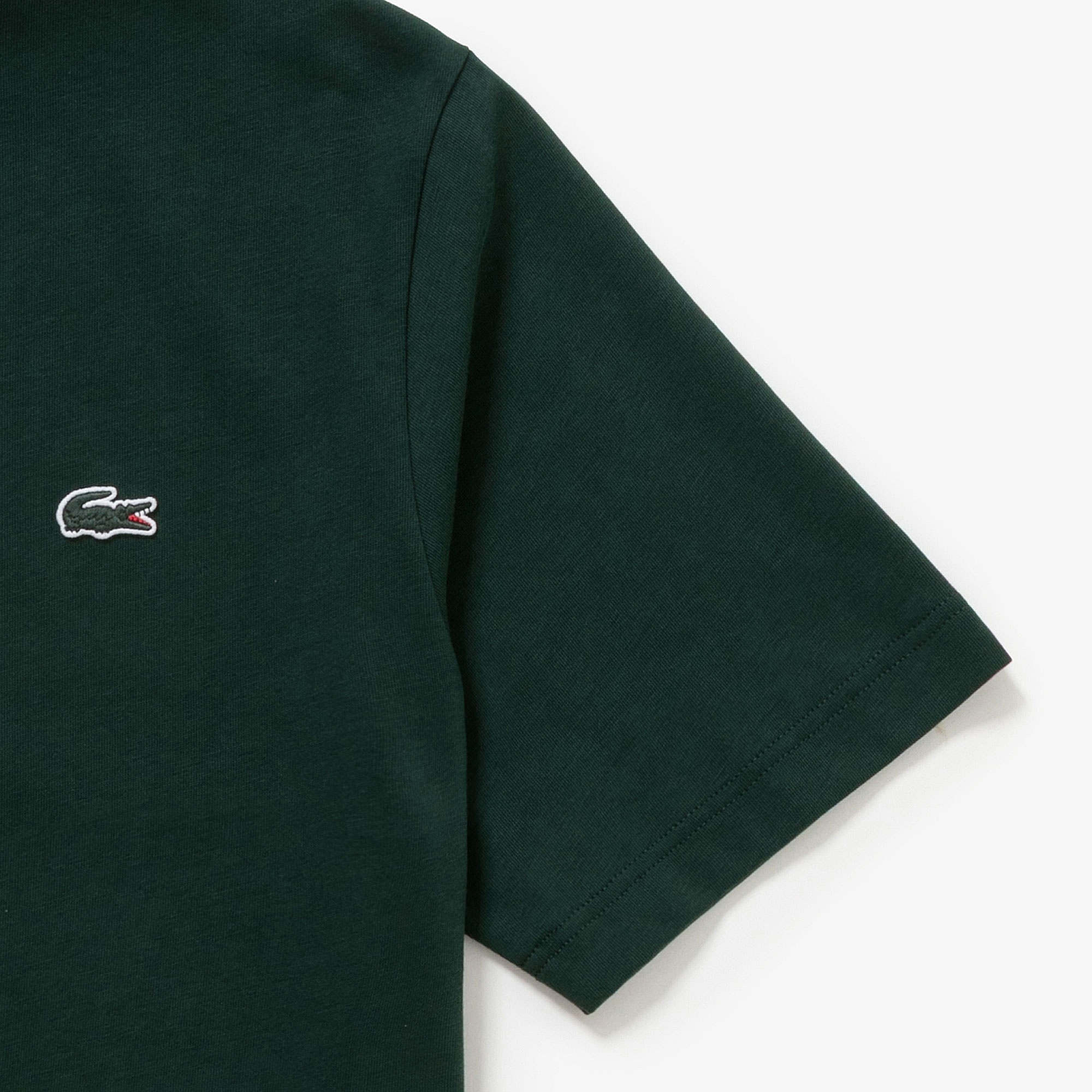 アウトラインクロッククルーネックTシャツ