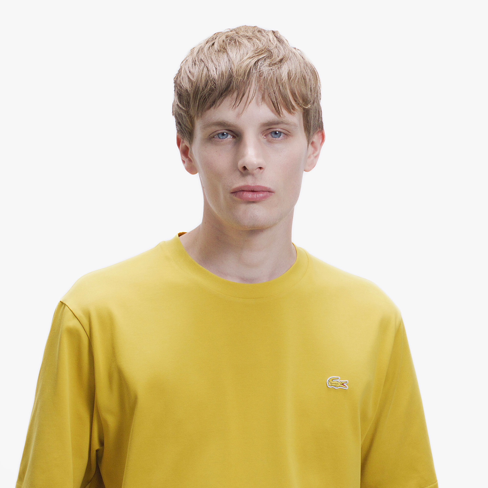 ワンポイントロゴクルーネックTシャツ
