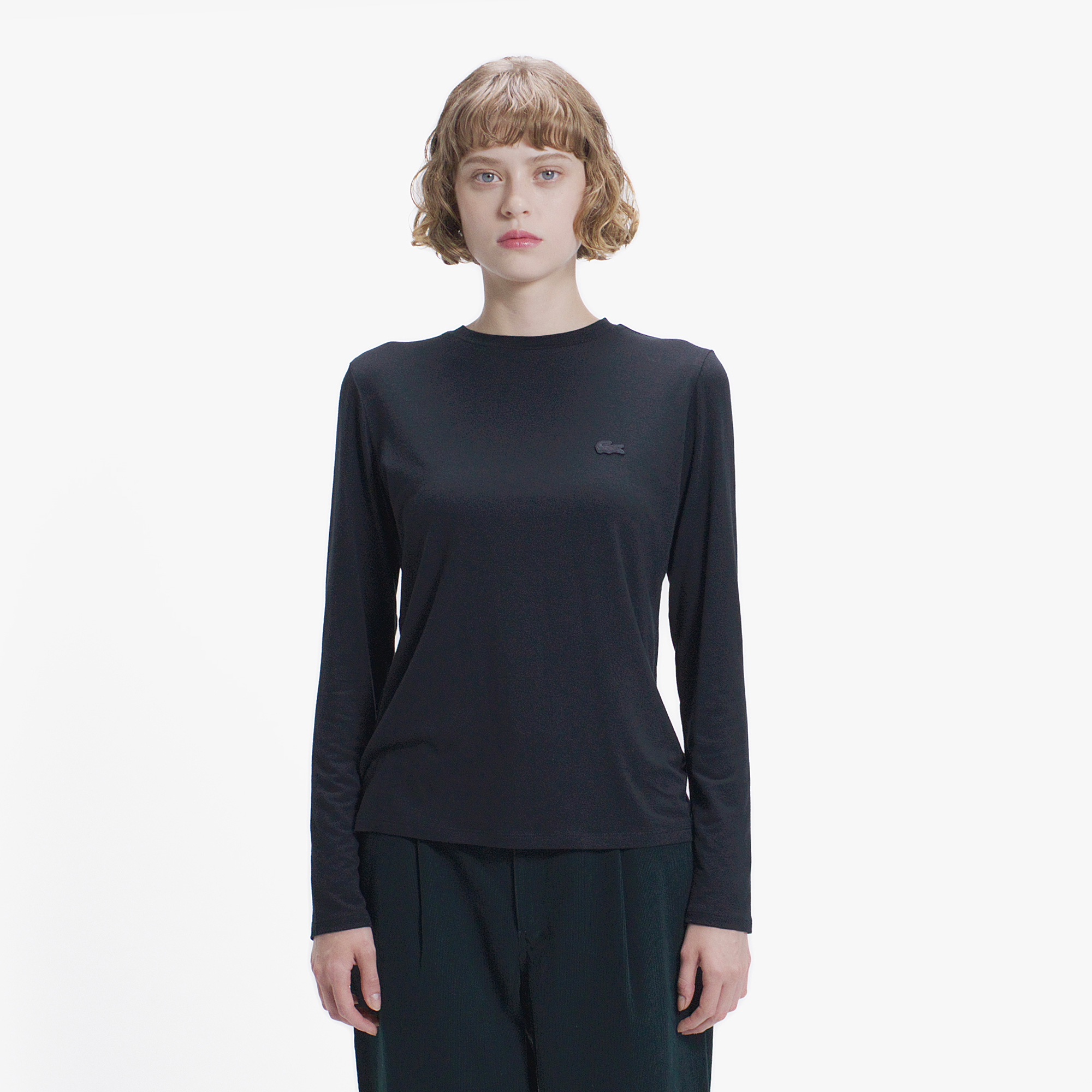 ウールブレンド ライトウェイトロングスリーブTシャツ