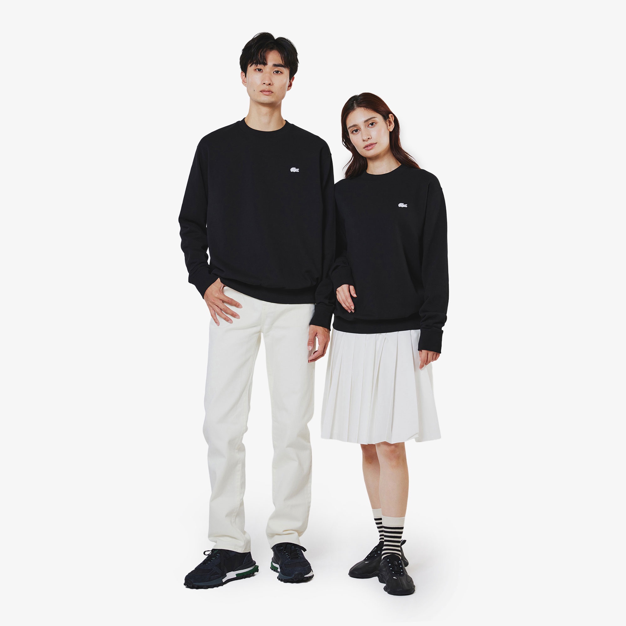 【オンライン限定】オーバーサイズ 裏毛 バックプリント クルーネック スウェット