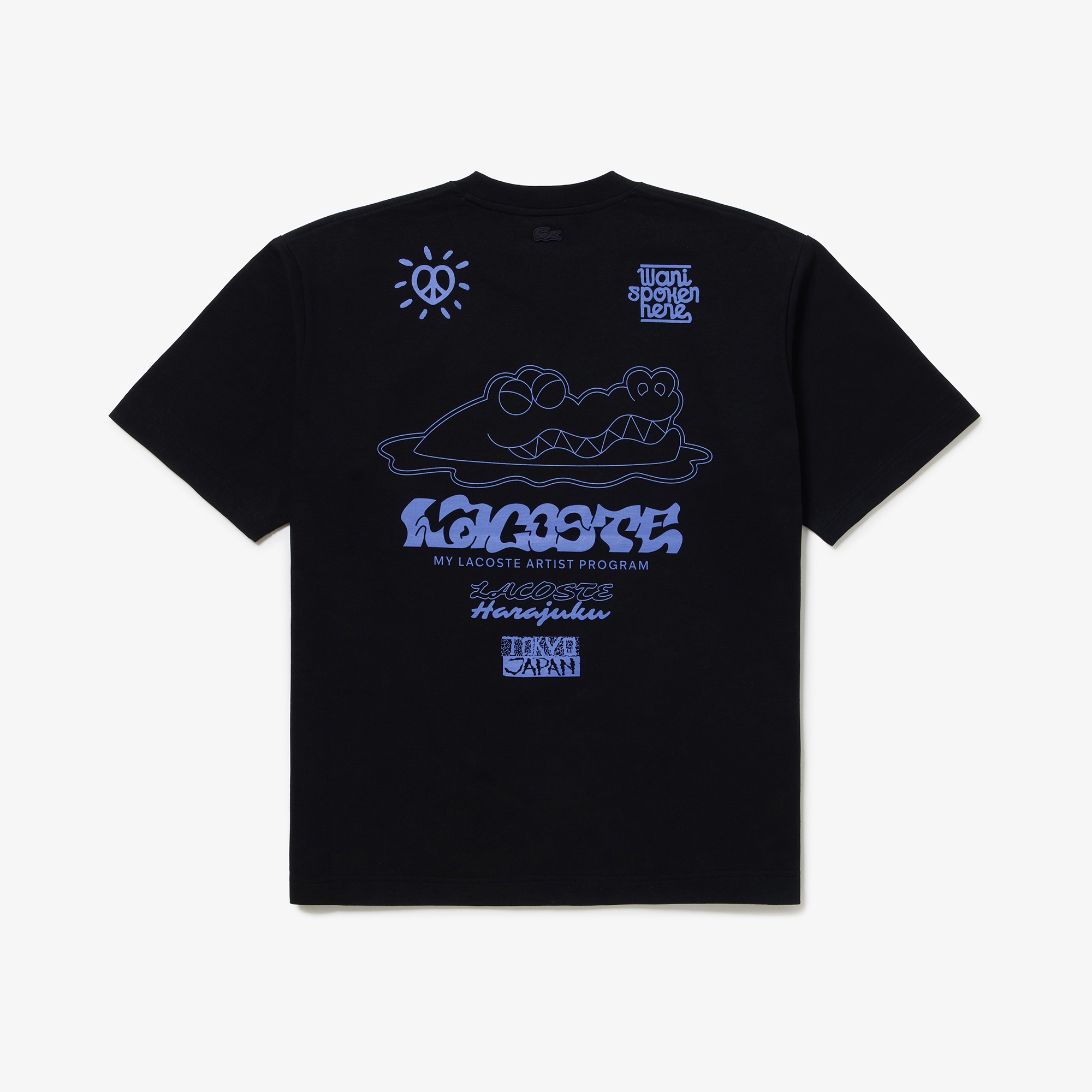 『My Lacoste Artist Program』 Vol.11 SAND NAOKIデザインTシャツ(WANI on LOGO)