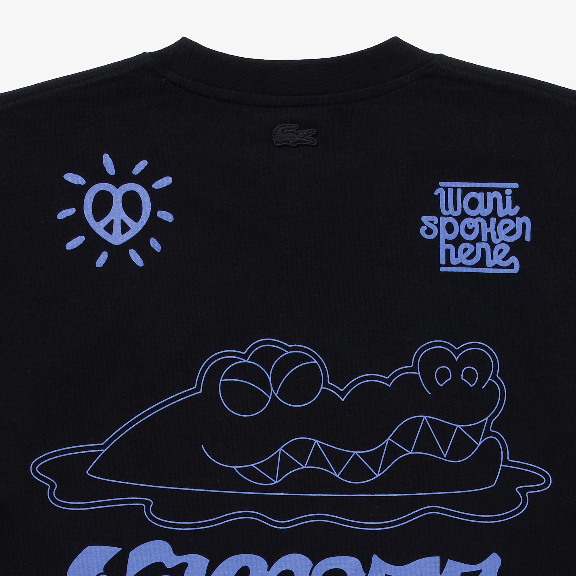 『My Lacoste Artist Program』 Vol.11 SAND NAOKIデザインTシャツ(WANI on LOGO)