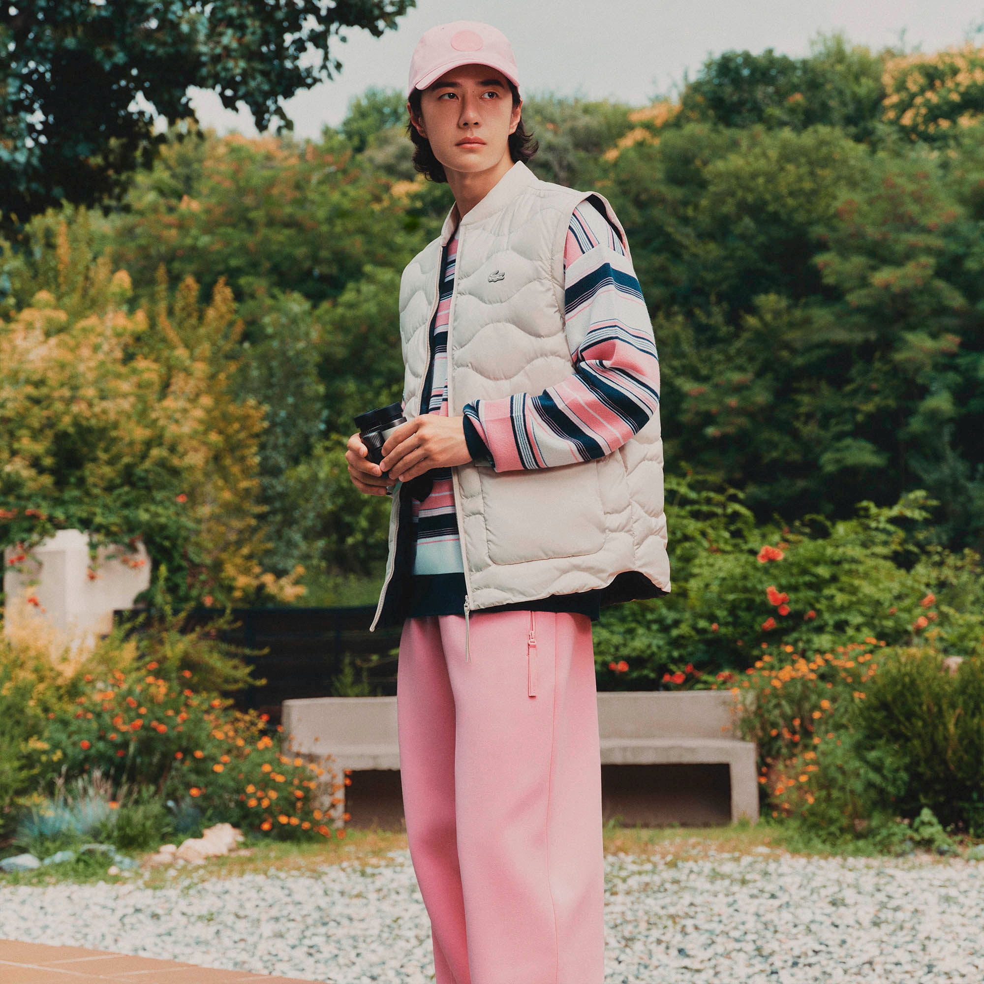 『JOURNEY WITH YIBO』2WAYキルティングダウンジャケット