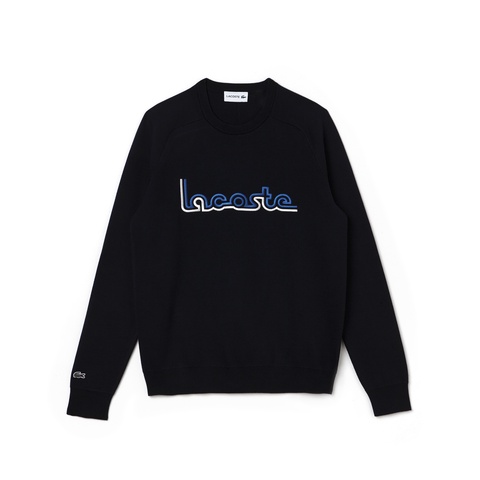 『Lacoste』 刺繍プルオーバーニット
