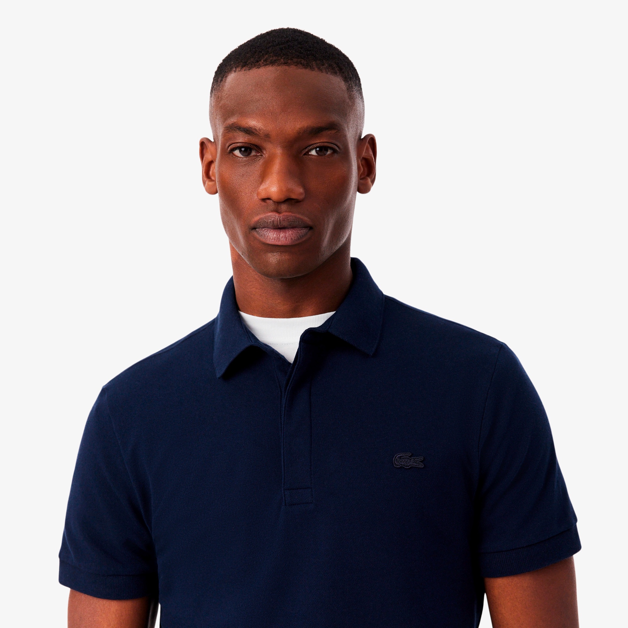 レギュラーフィット ストレッチ パリポロシャツ (半袖)