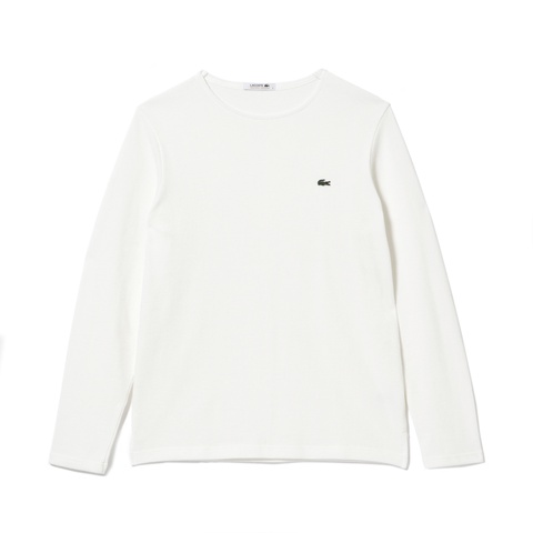 コットンピケバスクTシャツ (長袖)