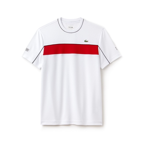 『ノバク・ジョコビッチ』 カラーブロック テクニカルピケ Tシャツ