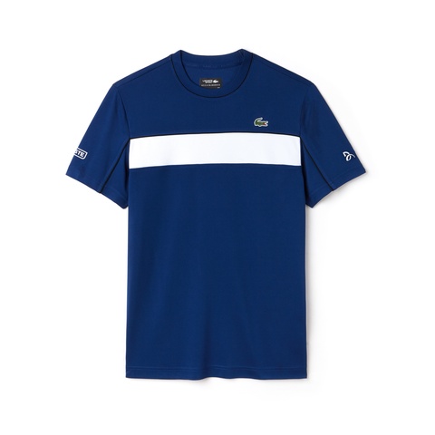 『ノバク・ジョコビッチ』 カラーブロック テクニカルピケ Tシャツ