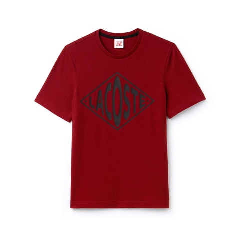 ダイヤロゴクルーネックTシャツ