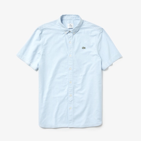 『LACOSTE L!VE』オックスフォードボタンダウンシャツ
