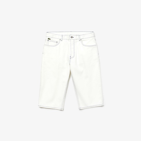 『LACOSTE L!VE』デニムバミューダショーツ