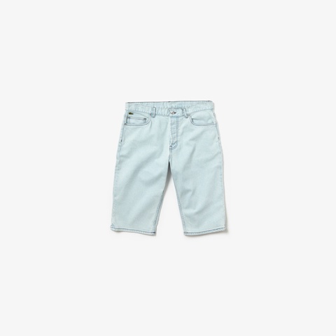 『LACOSTE L!VE』デニムバミューダショーツ