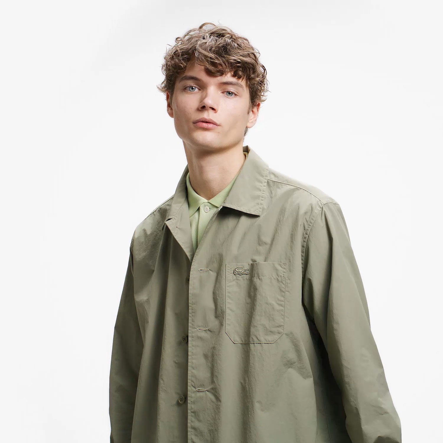 ナイロンリップシャツジャケット