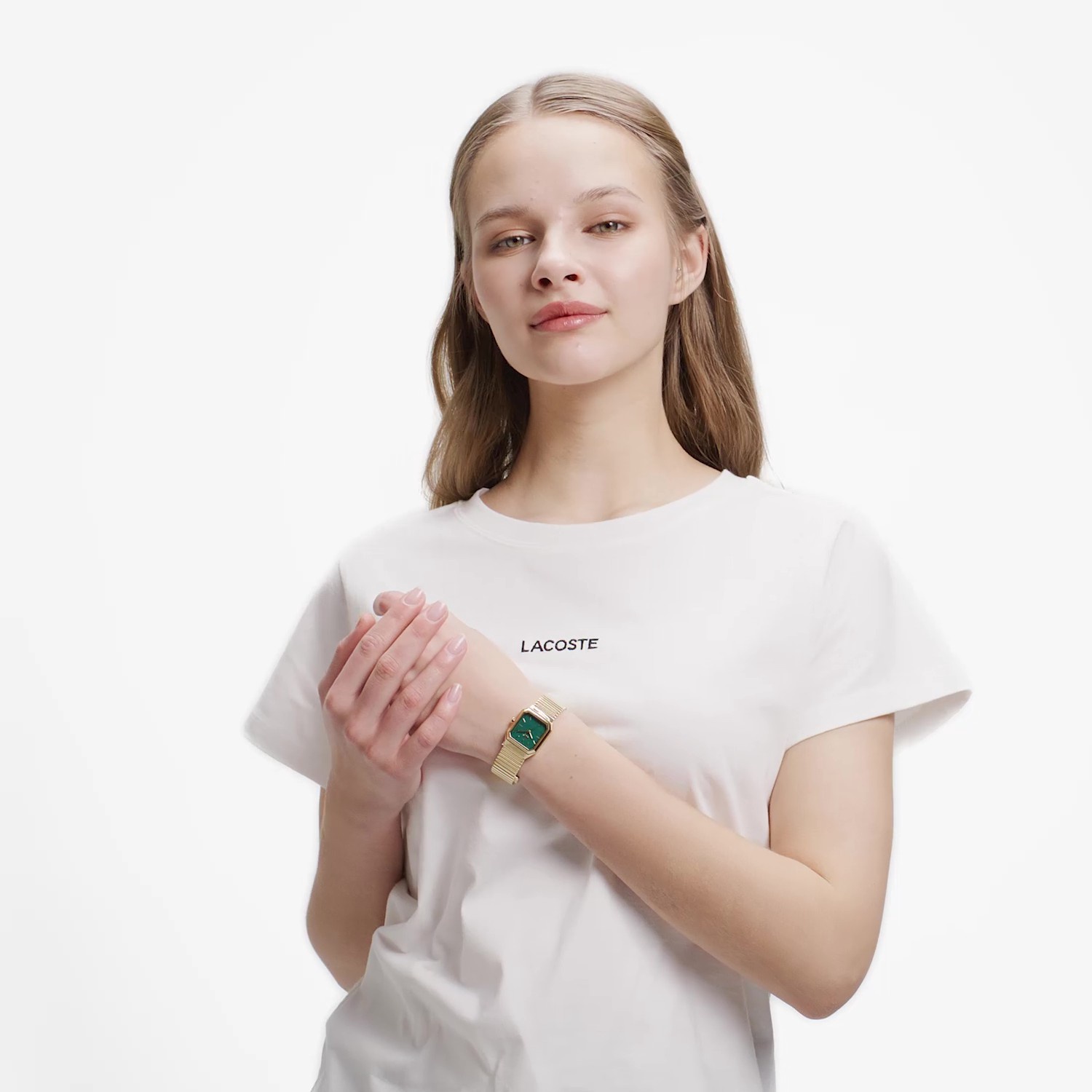 コンパクトブランドネームロゴTシャツ