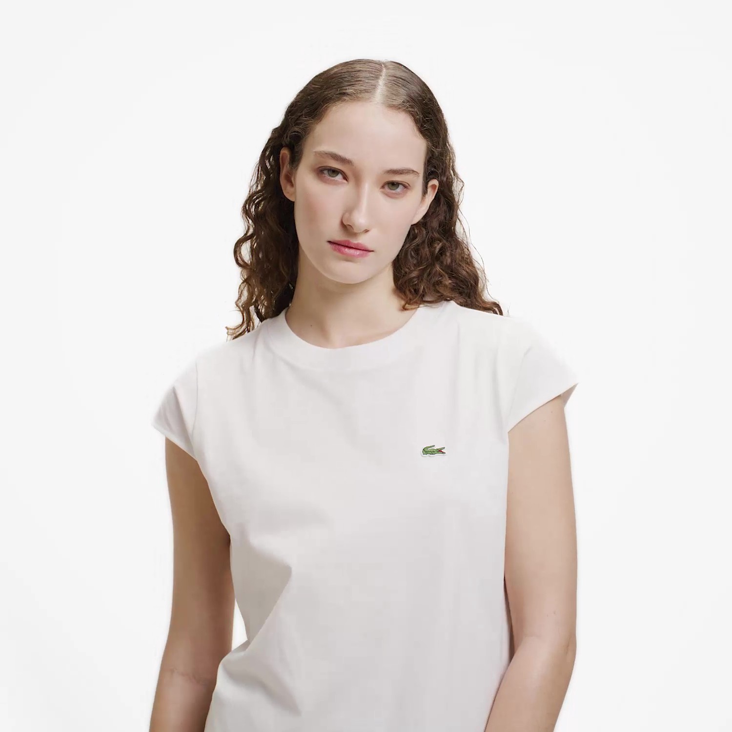 キャップスリーブTシャツ