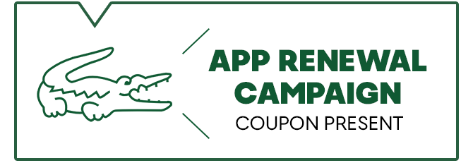 APP RENEWAL CAMPAIGN - COUPON PRESENT