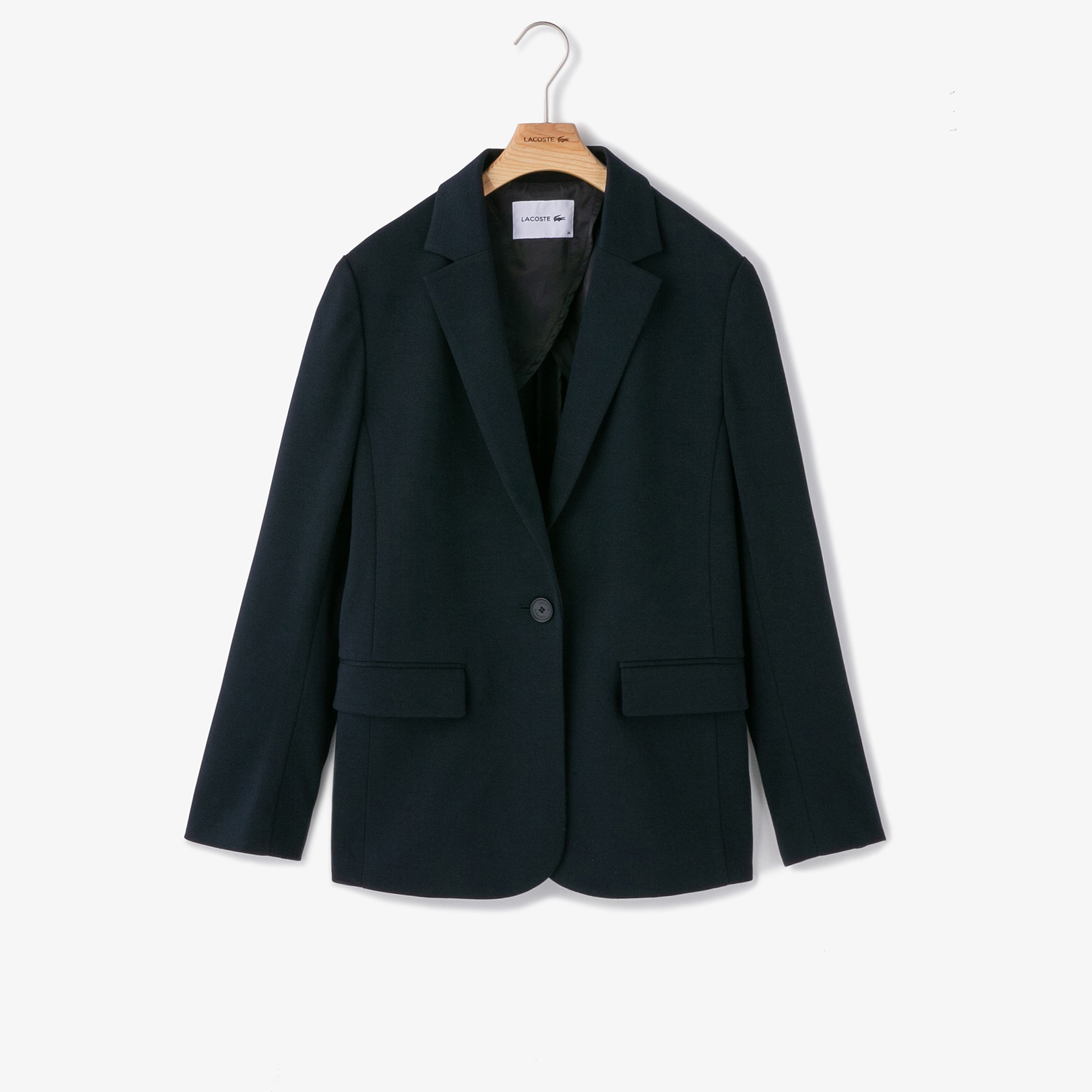 ポンチ素材テーラードジャケット Vf014el ラコステ Lacoste 公式オンラインショップ