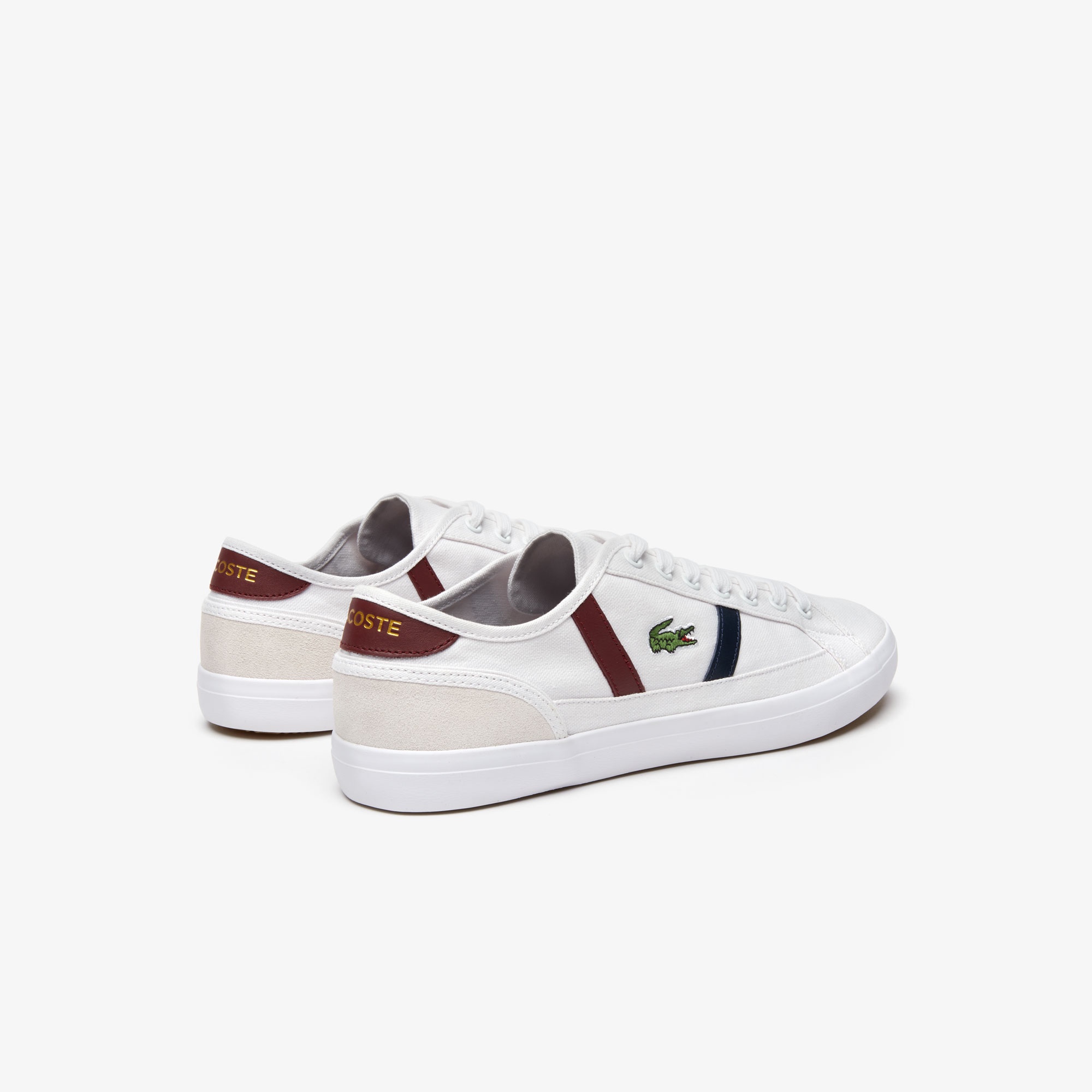 新作商品 Cma0081 222 ホワイト ダークレッド ネイビー 43a 27 0cm メンズ 4 319 Sideline Lacoste ラコステ メンズ靴