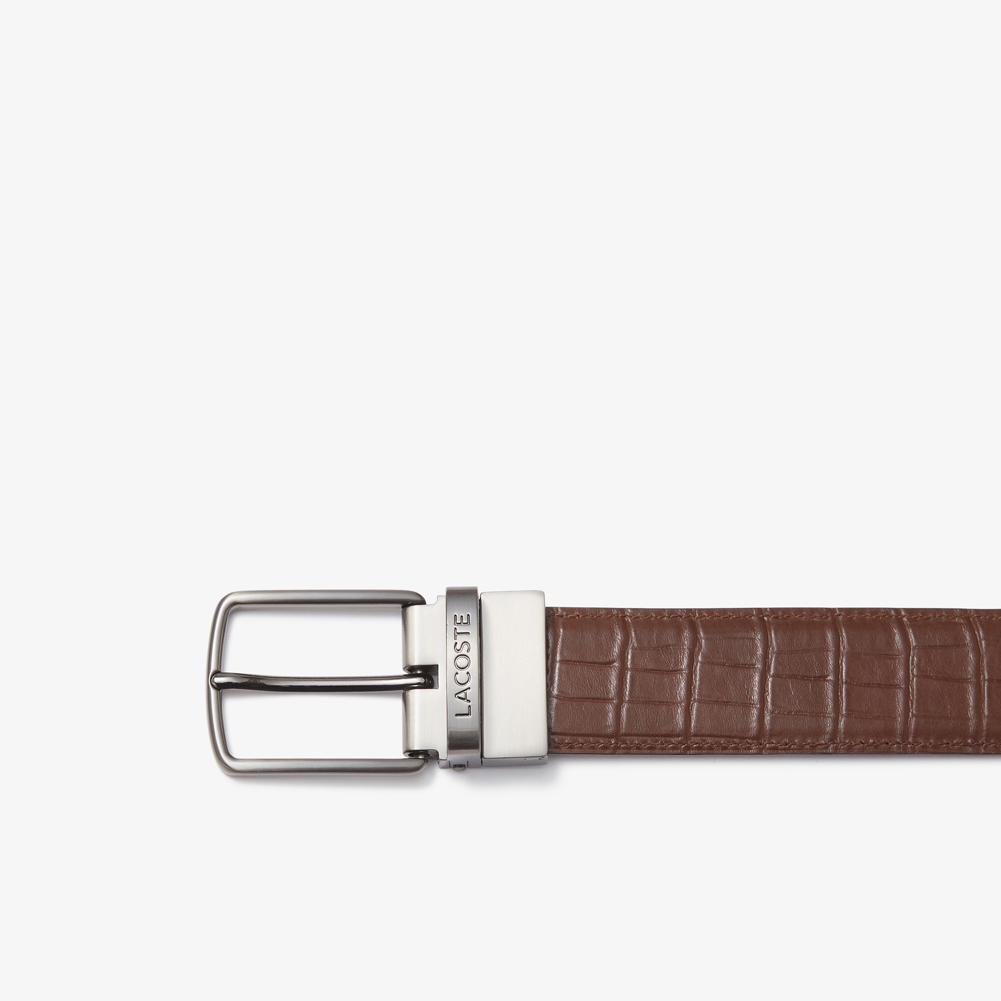 スムース ワニ型 リバーシブルベルト