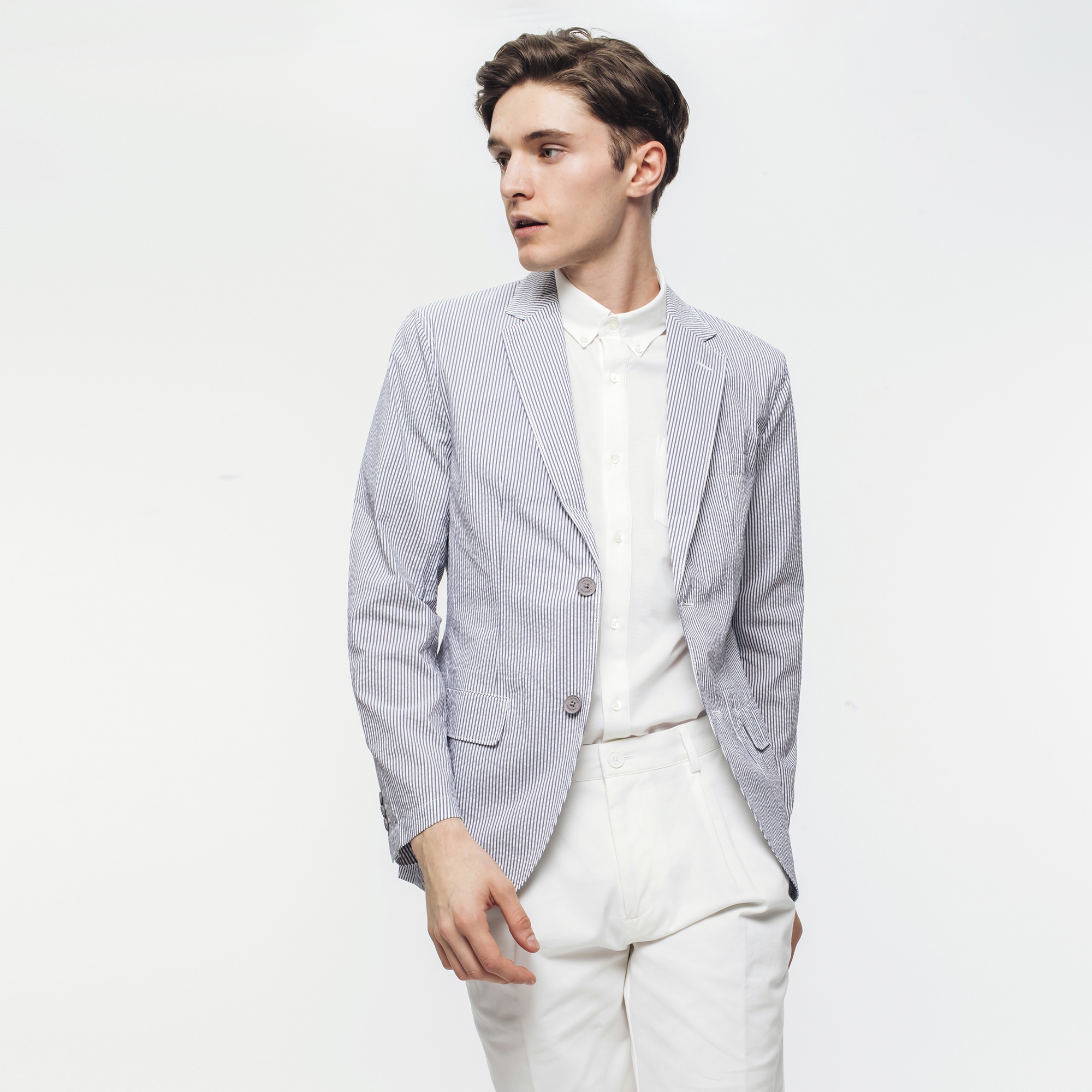 シアサッカーテーラードジャケット Vh735el ラコステ Lacoste 公式オンラインショップ