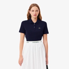 【新品・未使用】ラコステ　リラックスフィットポロシャツ 　レディースS ラコステ ポロシャツ LACOSTE リラックスフィット ピケ