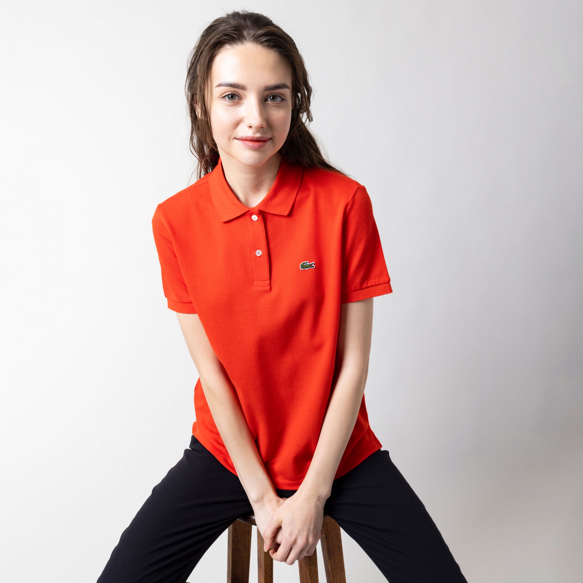 コットン100% ピケ ポロシャツ（半袖）