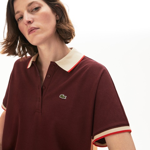 リラックスフィット コントラストラインポロシャツ 半袖 Pf6565l ラコステ Lacoste 公式オンラインショップ