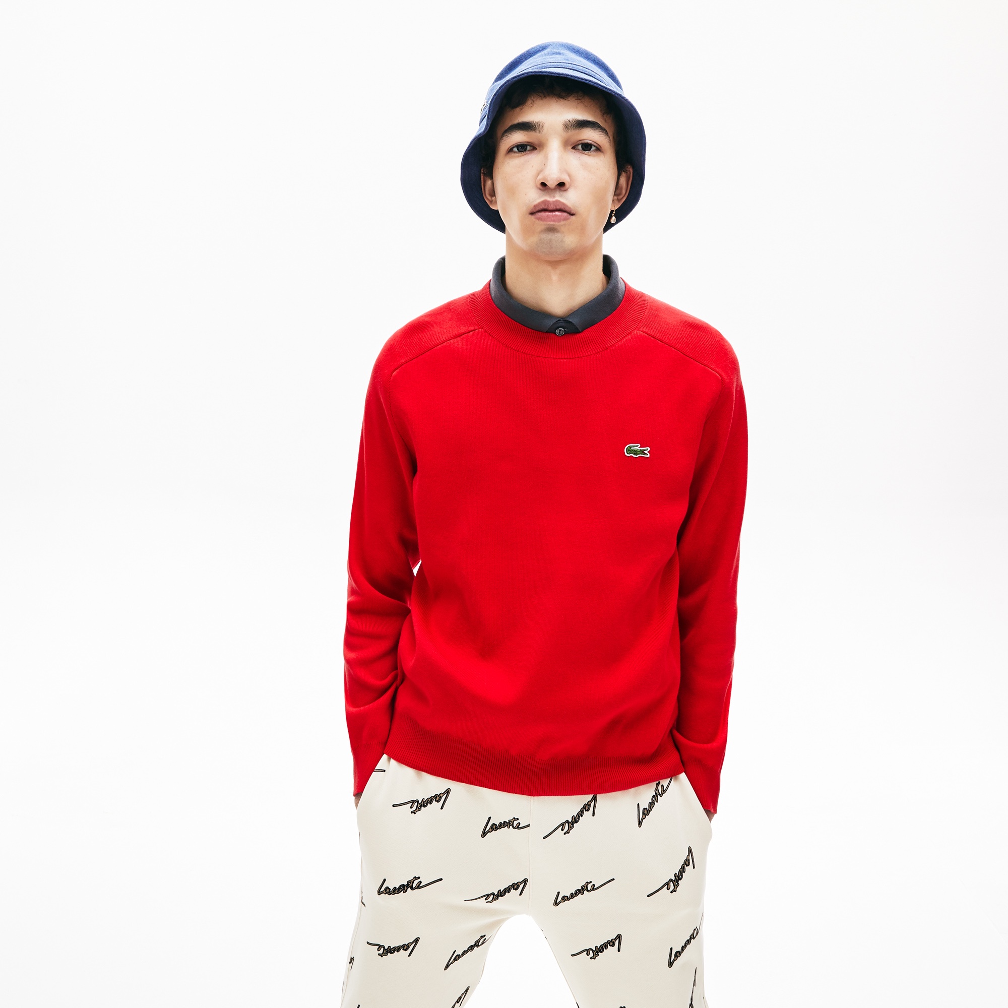 Lacoste L Ve メンズ セーター ニット ラコステ Lacoste 公式オンラインショップ