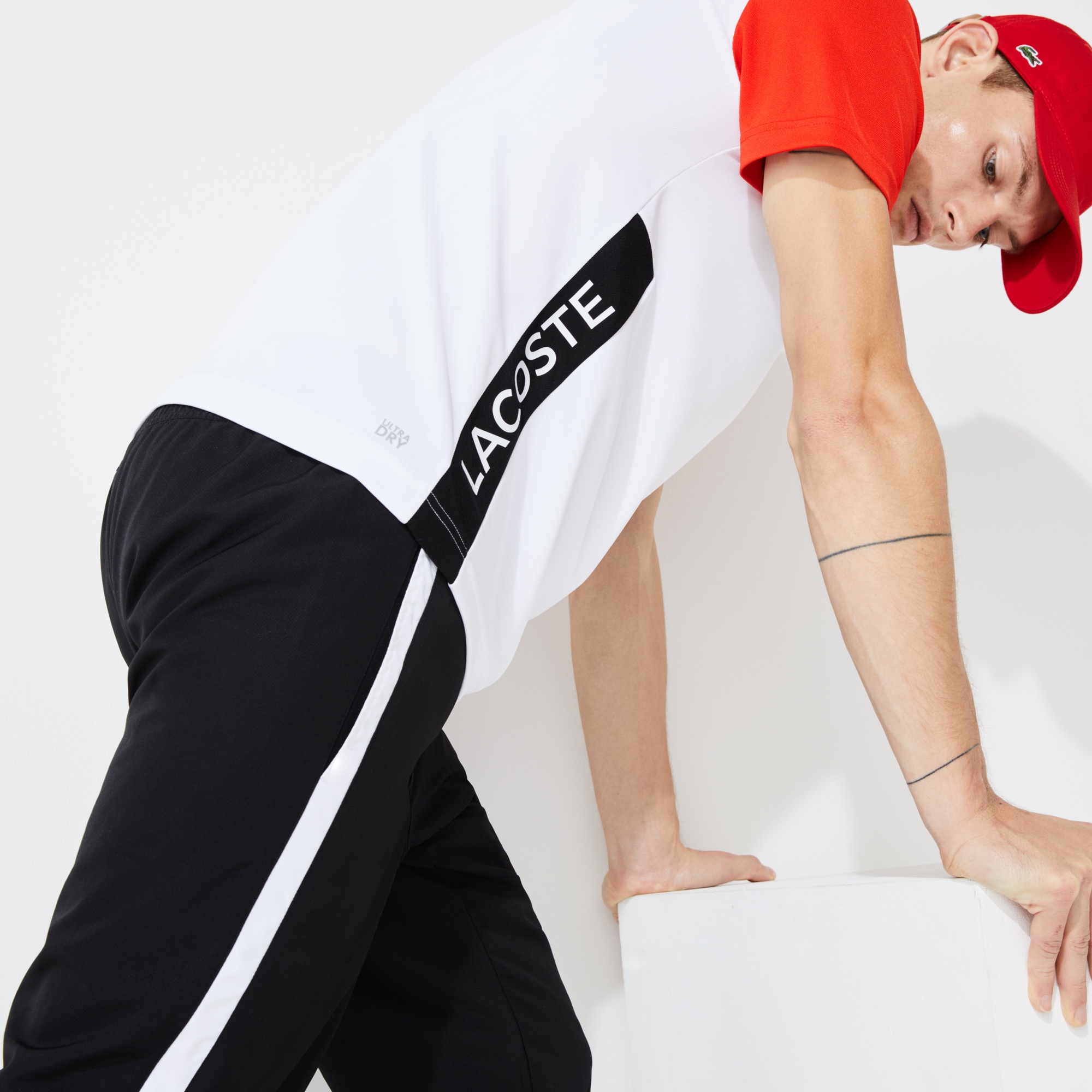 ウルトラドライ仕様カラーブロックピケtシャツ Th4856l ラコステ Lacoste 公式オンラインショップ