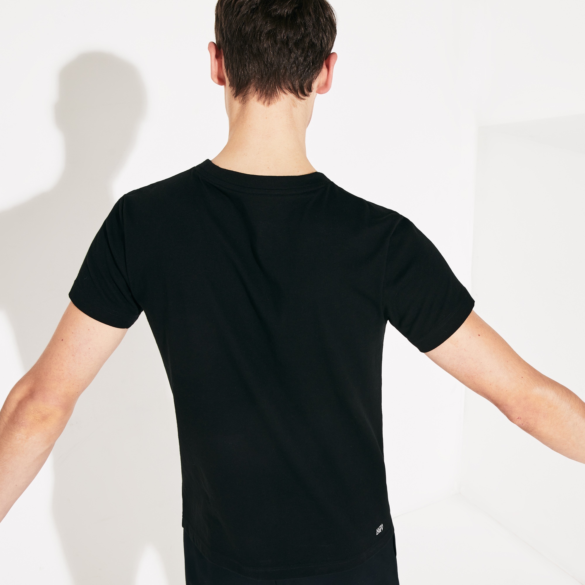 ウルトラドライ仕様メッシュブランドネームプリントtシャツ Th4865l ラコステ Lacoste 公式オンラインショップ