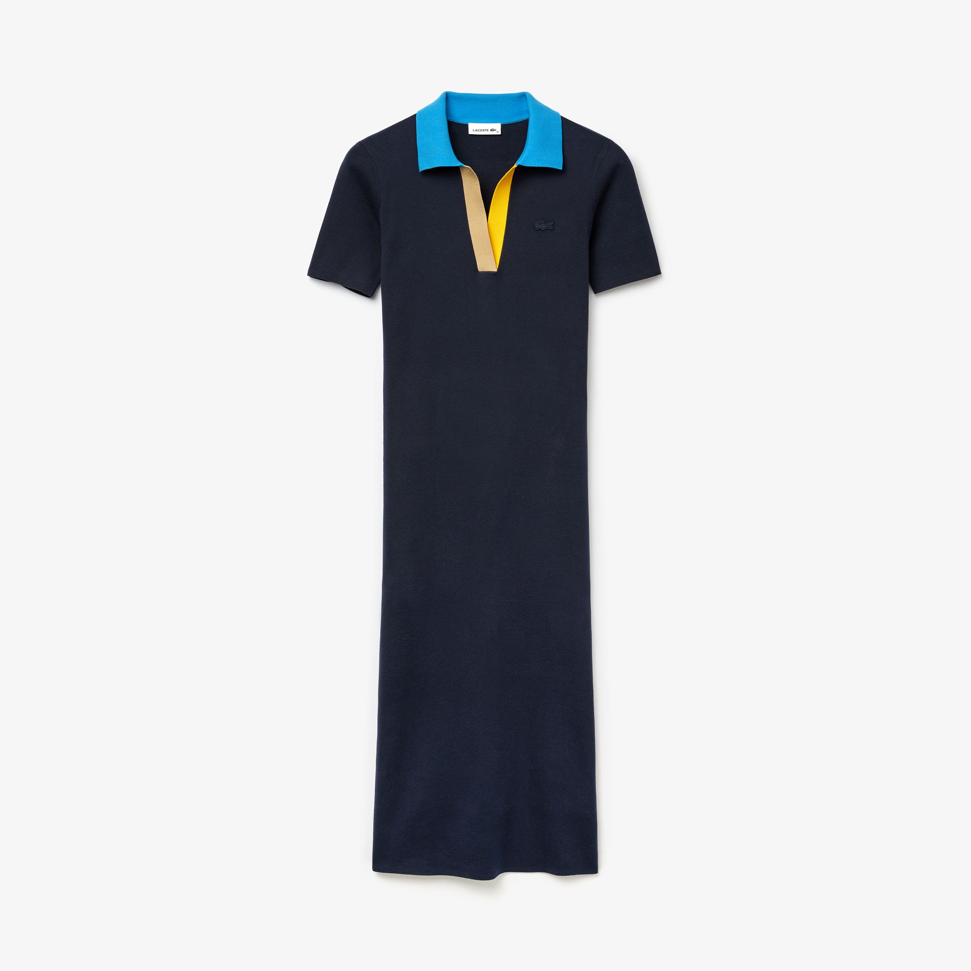 配色ポロシャツカラーワンピース Ef2398l ラコステ Lacoste 公式オンラインショップ