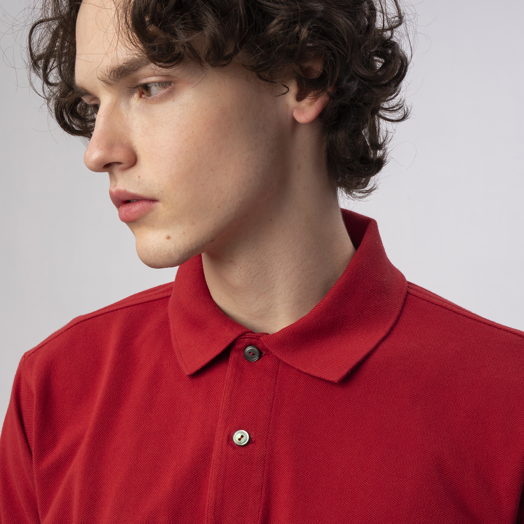 新作揃え LACOSTE ラコステ 【L】 ブラウン チャコール ポロシャツ ビンテージ - ポロシャツ