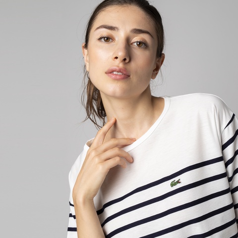 リップルボーダージャージtシャツ Tf0el ラコステ Lacoste 公式オンラインショップ