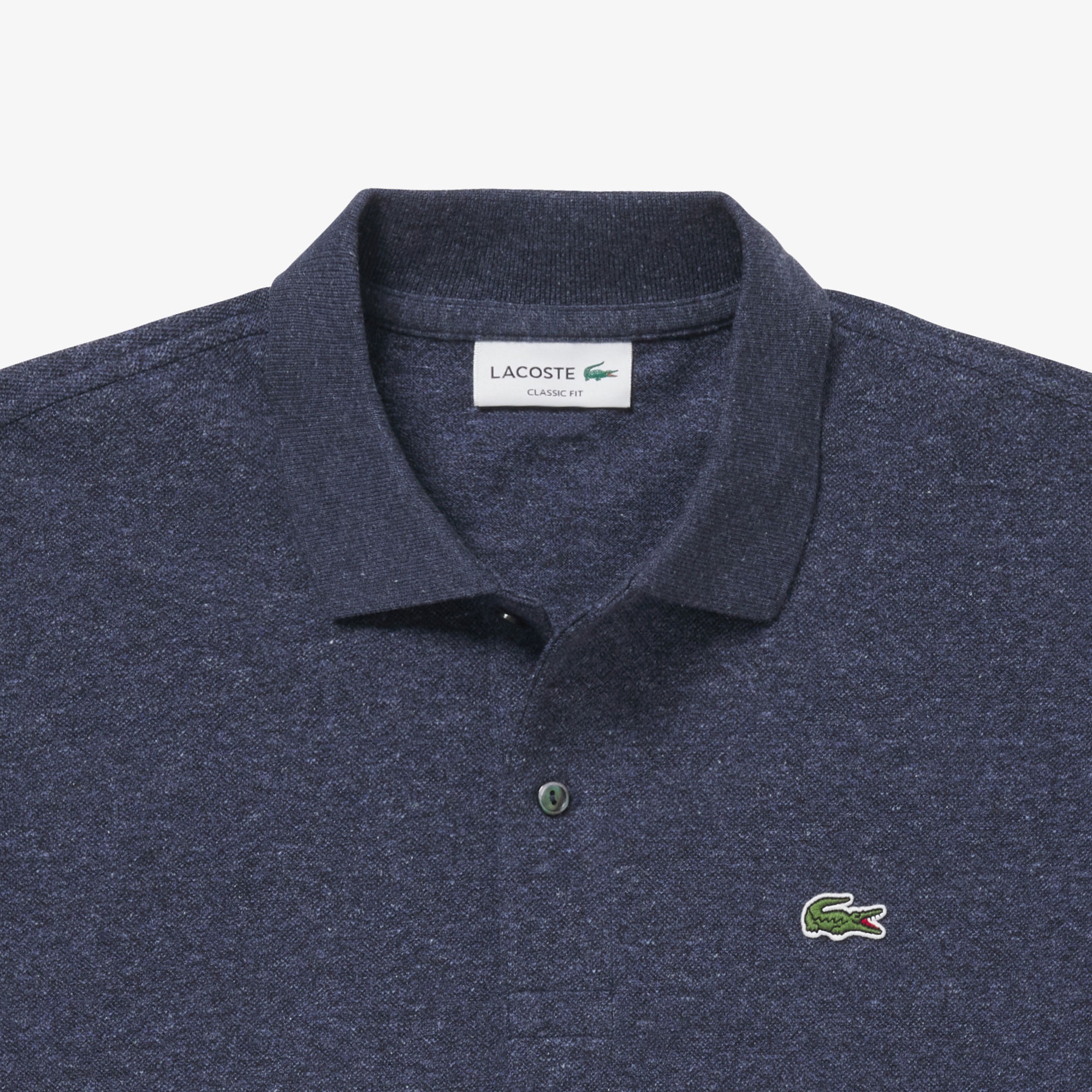 ラコステ L.12.64 ポロシャツ (杢・半袖)