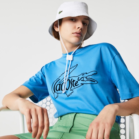 クロコロゴプリントtシャツ Tf0610l ラコステ Lacoste 公式オンラインショップ