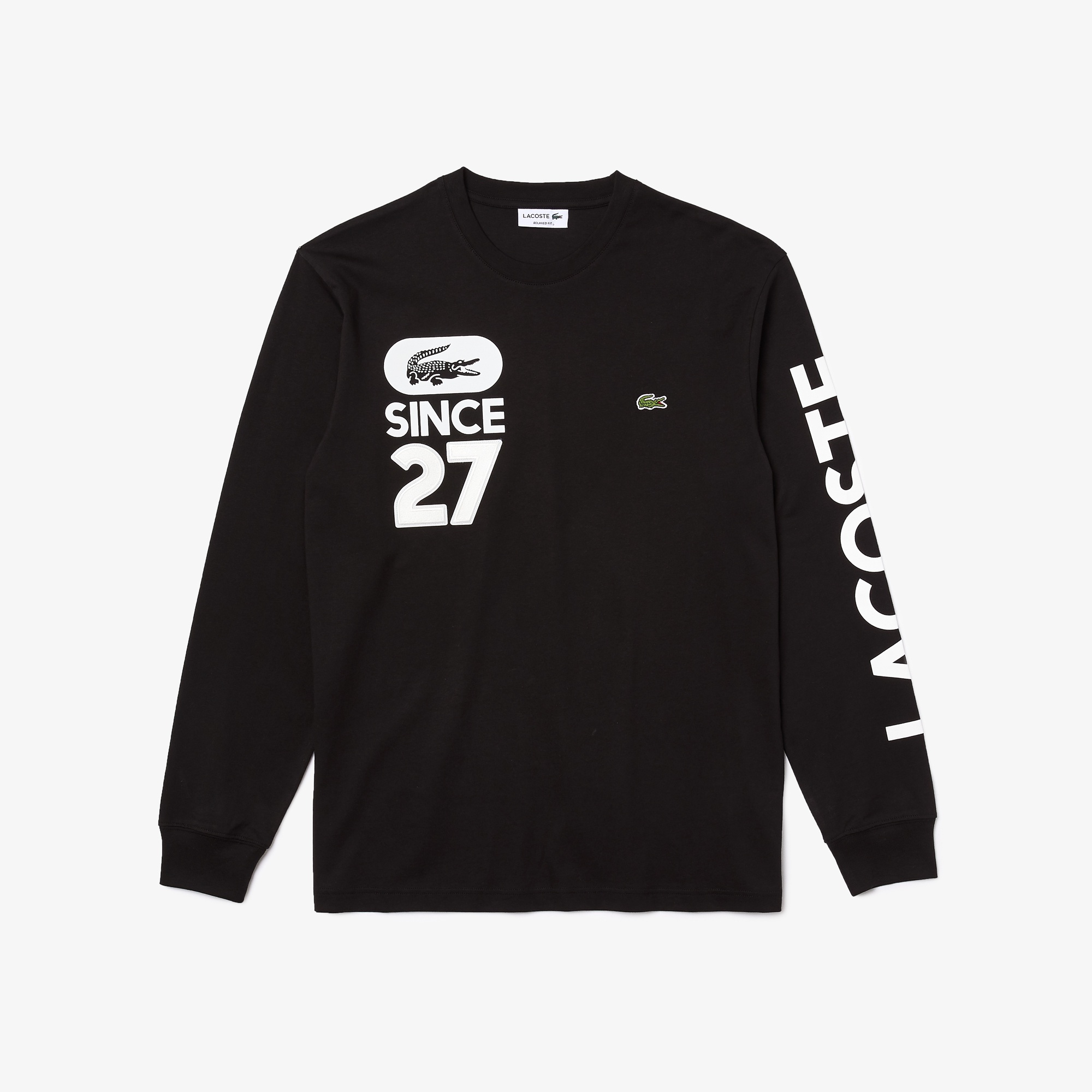 SINCE27プリントコットンTシャツ