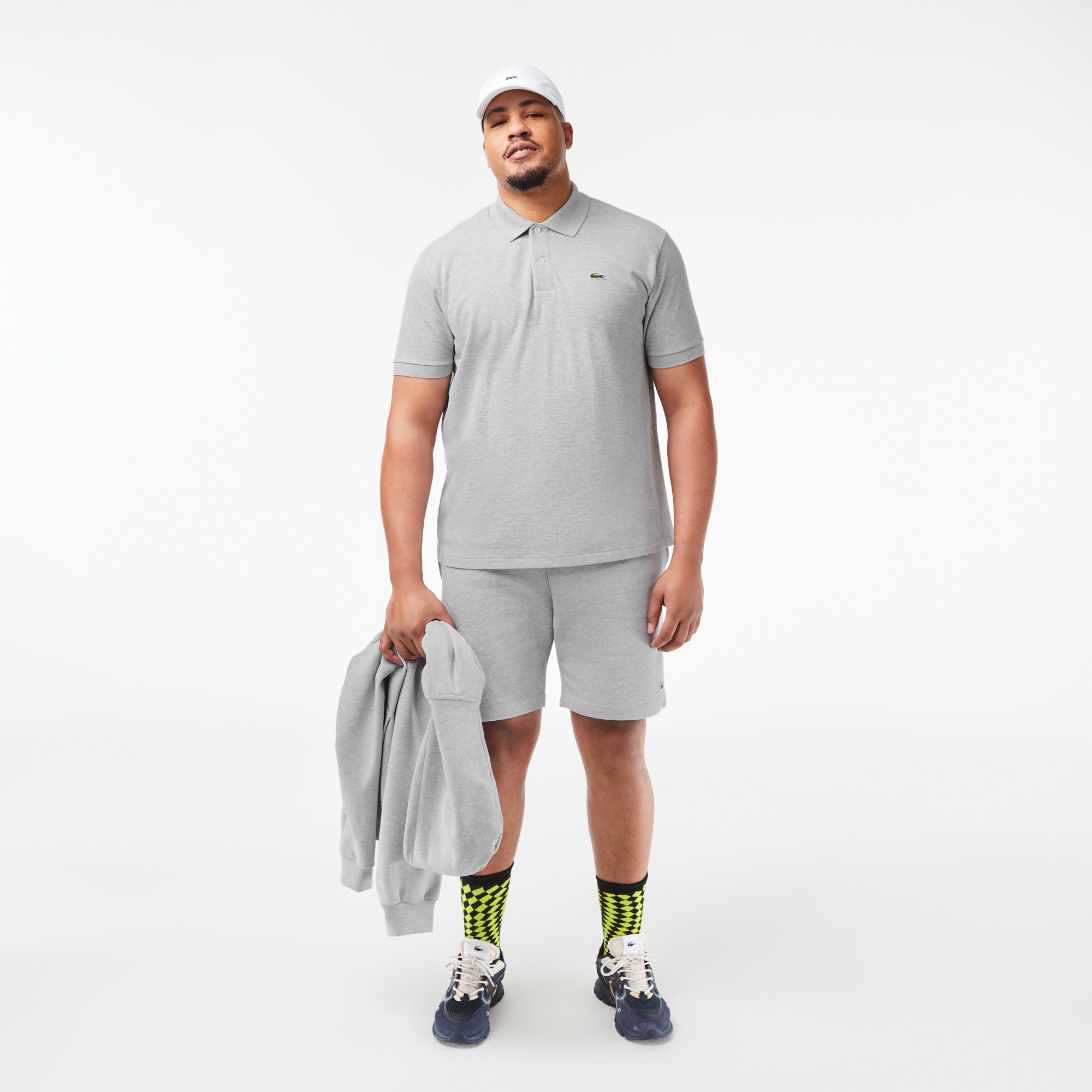 ラコステ L.12.64 ポロシャツ (杢・半袖)