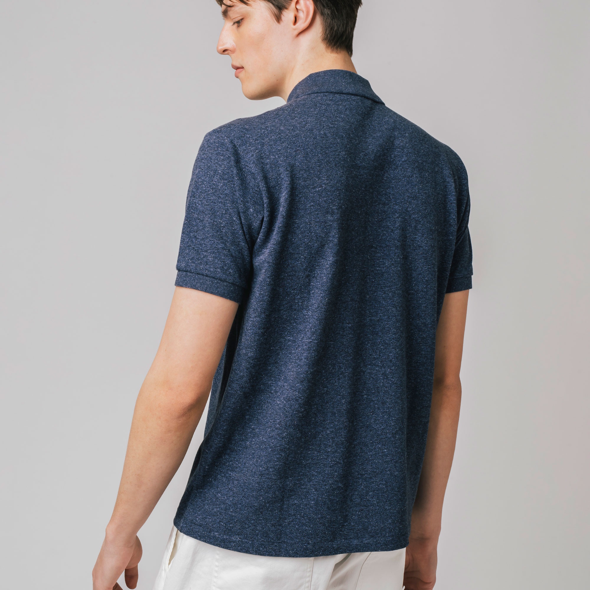 ラコステ L.12.64 ポロシャツ (杢・半袖)