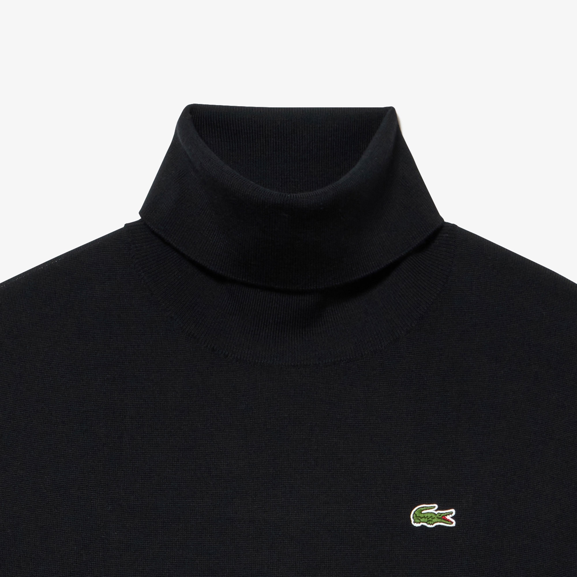 ウォッシャブルウールタートルネックマキシドレス