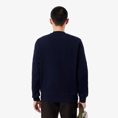 『Lacoste x A.P.C.』 クルーネックスウェット　トレーナー セール】 オーガニックコットン 鹿の子 ダブルフェイス オーバー