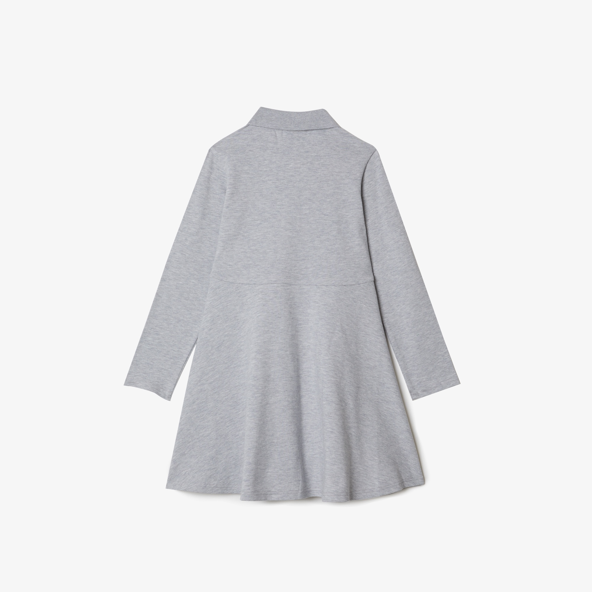 GIRLS鹿の子地ポロドレス